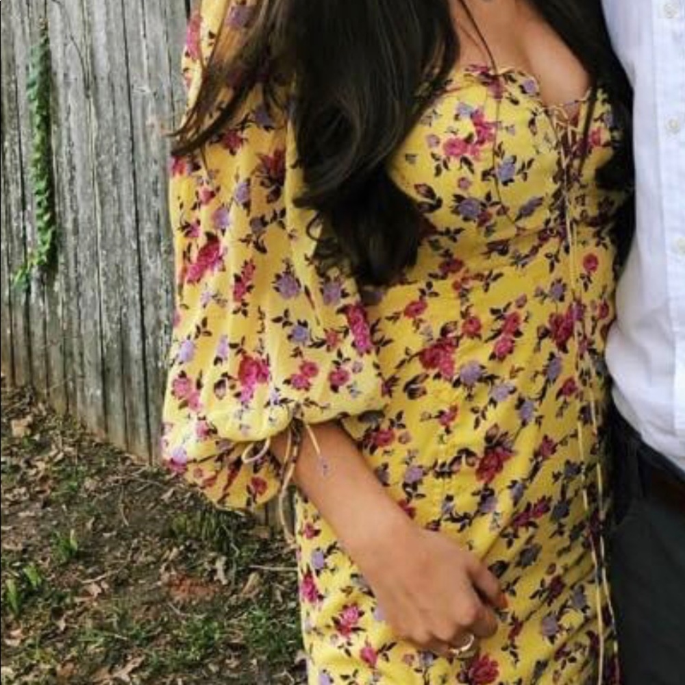 For Love and Lemons Floral Dress
